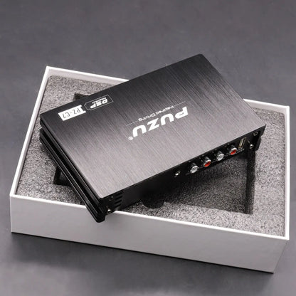 wiring harness 4X150W Car DSP amplifier with android Software app car radio sound upgrade digital audio signal processor