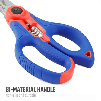 WORKPRO WP294003 Electrician Scissors Hand Tools Cut The Wire and Paper Strips