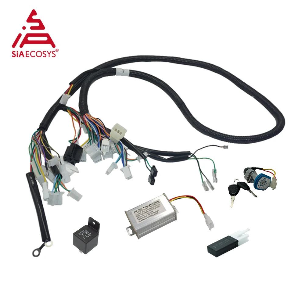 Fardriver Controller Electric Motorcycle System Wiring Cable For Hall and Encoder Version