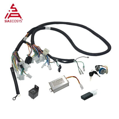 Fardriver Controller Electric Motorcycle System Wiring Cable For Hall and Encoder Version