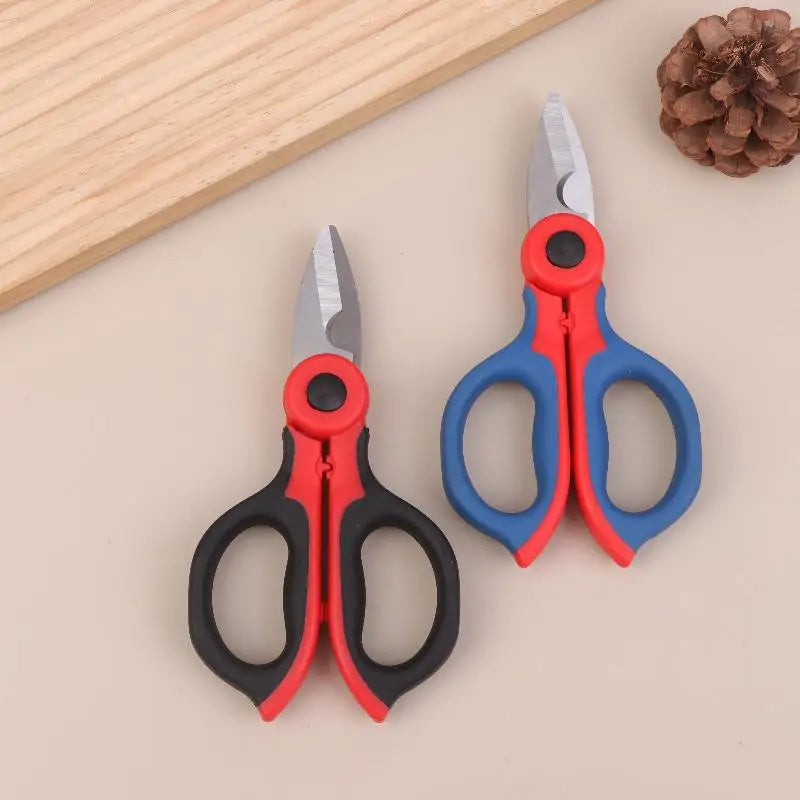 »Industrial-grade Heavy-duty Cable Cutters Electrician's Shears, Non-slip Manual Wire Strippers, Household Shears (with Sheath)