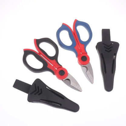 »Industrial-grade Heavy-duty Cable Cutters Electrician's Shears, Non-slip Manual Wire Strippers, Household Shears (with Sheath)