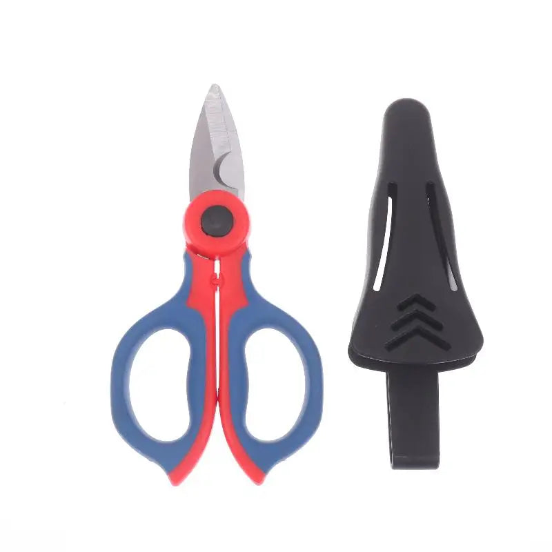 »Industrial-grade Heavy-duty Cable Cutters Electrician's Shears, Non-slip Manual Wire Strippers, Household Shears (with Sheath)